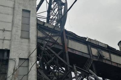 На одной из крупнейших донских шахт рухнул мост (ВИДЕО)