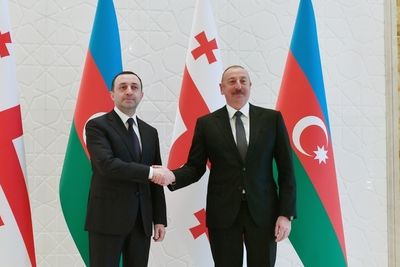 Ильхам Алиев и Ираклий Гарибашвили встретились в Баку