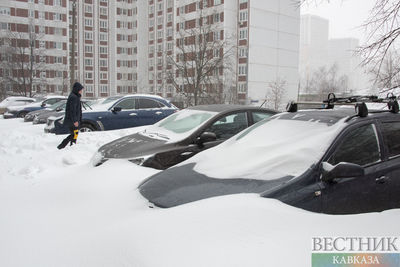 Снегопад Ваня намел в Москве рекордные сугробы за 150 лет