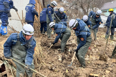 Найдены тела всех погибших из-за оползня в Алматы
