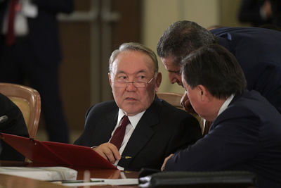 Назарбаев встретился с главами ведущих корпораций Катара