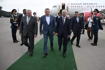 В Баку встретили премьер-министра Словакии 